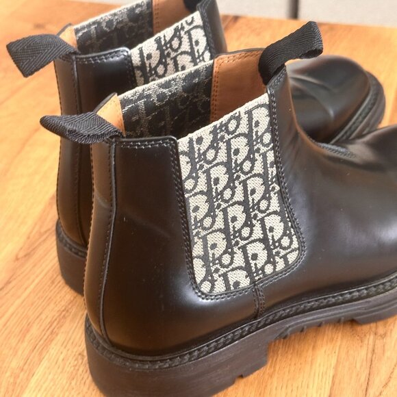 DIOR CHELSEA MEN BOOT LEATHER CALF - Picture 8 of 14